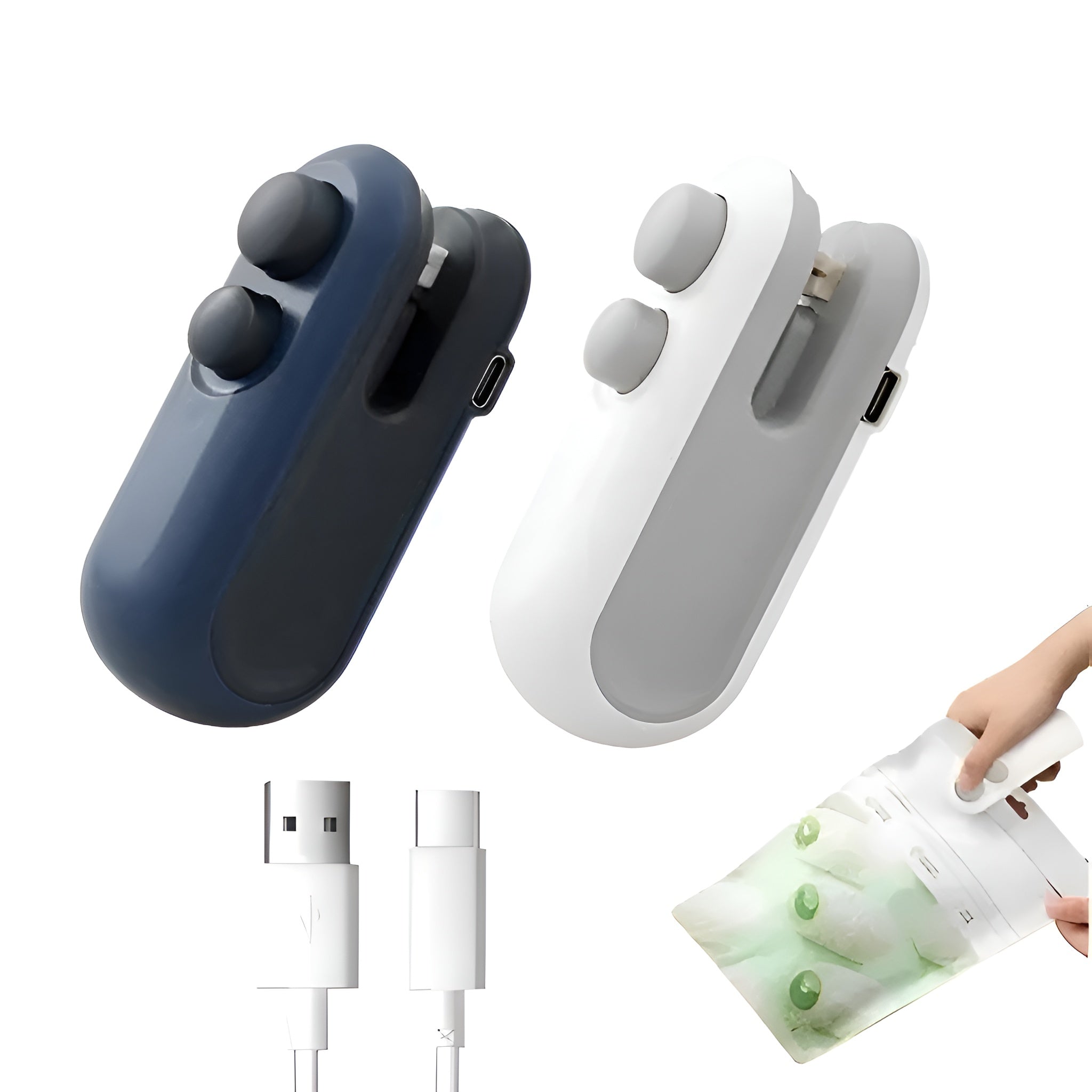 Rechargeable Mini Bag Sealer β Keep Food Fresh & Airtight