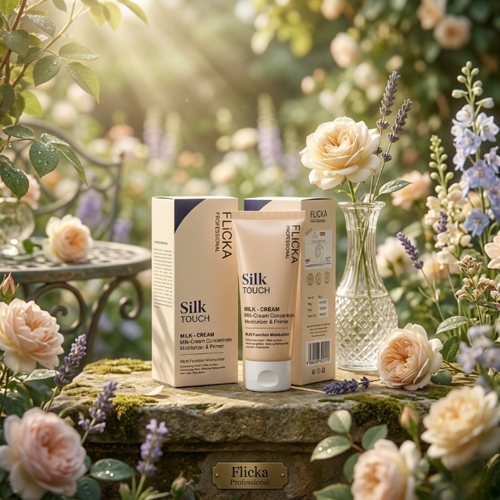 Flicka Silk Touch Milk Cream β Deep Hydration & Soft Glow Formula