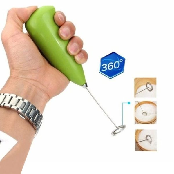 Electric Coffee & Milk Frother β Mini Handheld Egg Beater