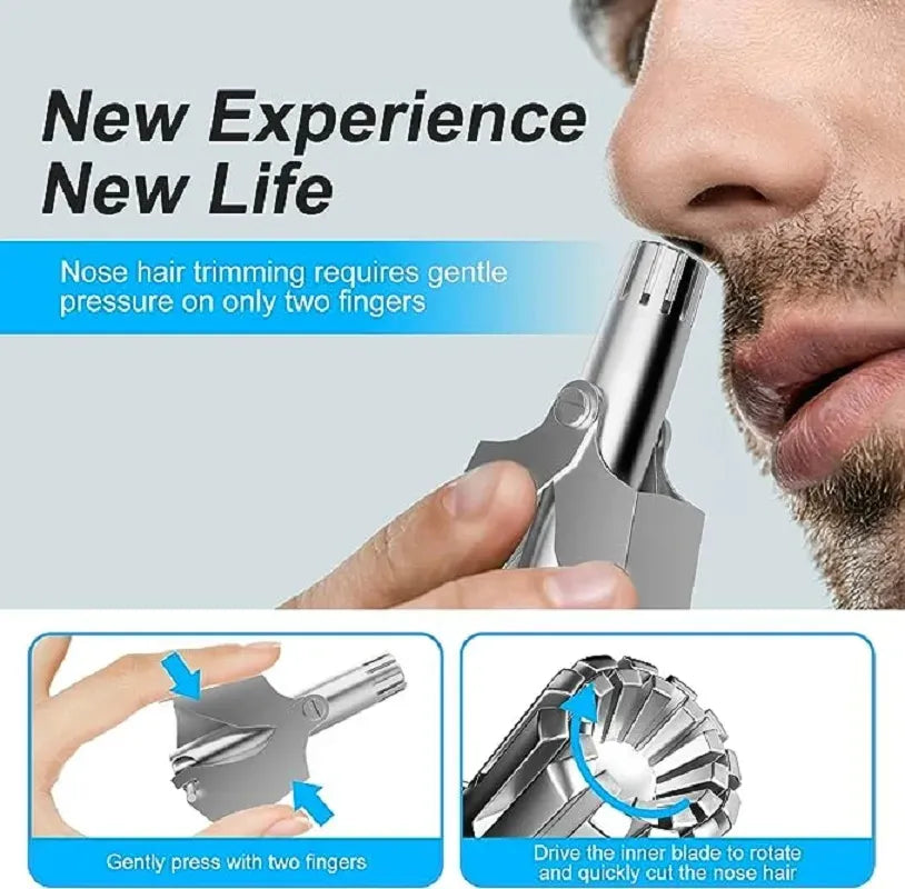 Mini Portable Nose Hair Trimmer β Precision Grooming