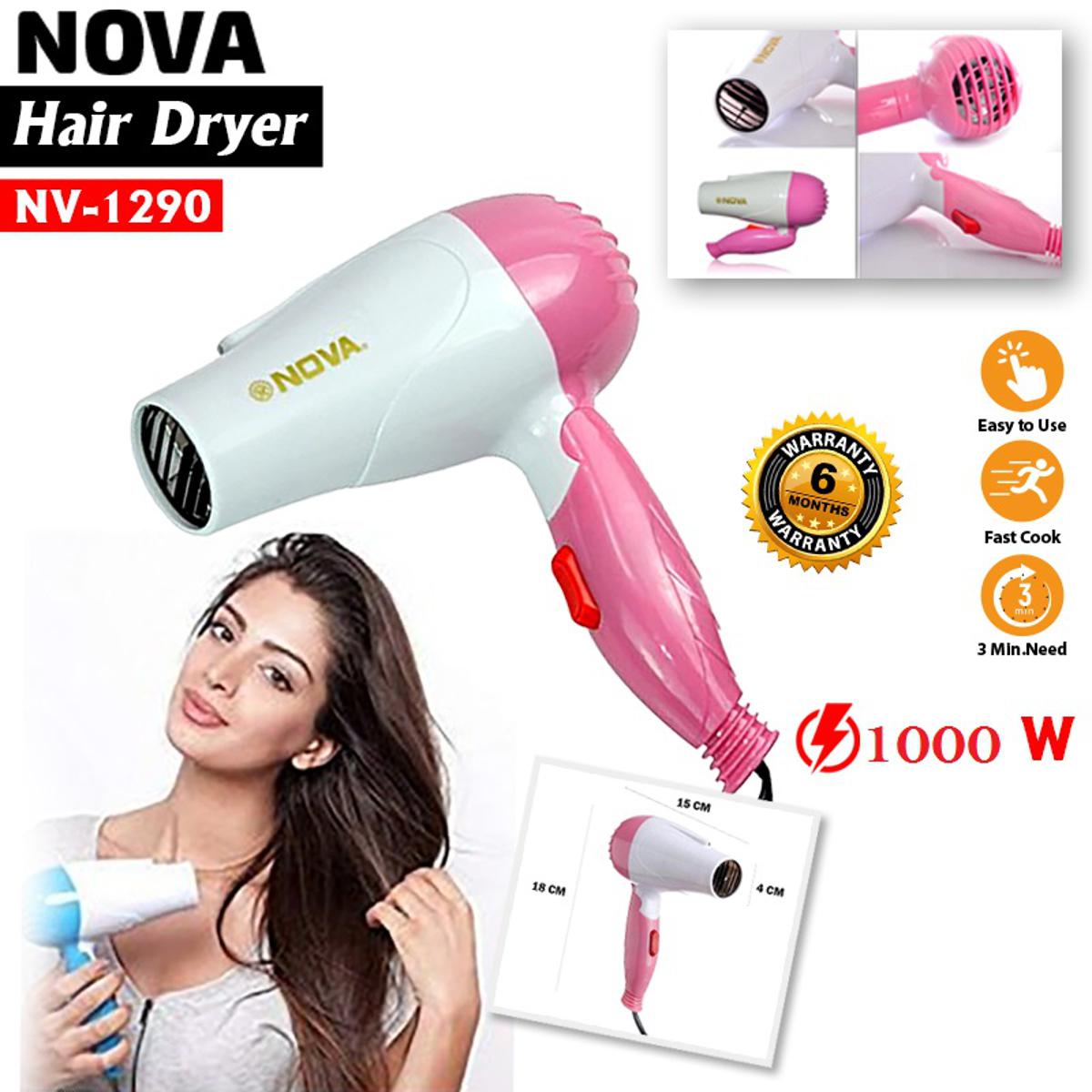 Nova Foldable Hair Dryer β Quick Dry Styling